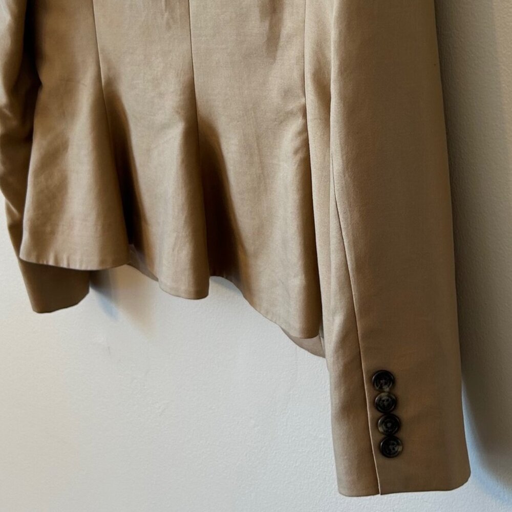 Vintage Ralph Lauren Tan Lined Blazer - Picture 5 of 9